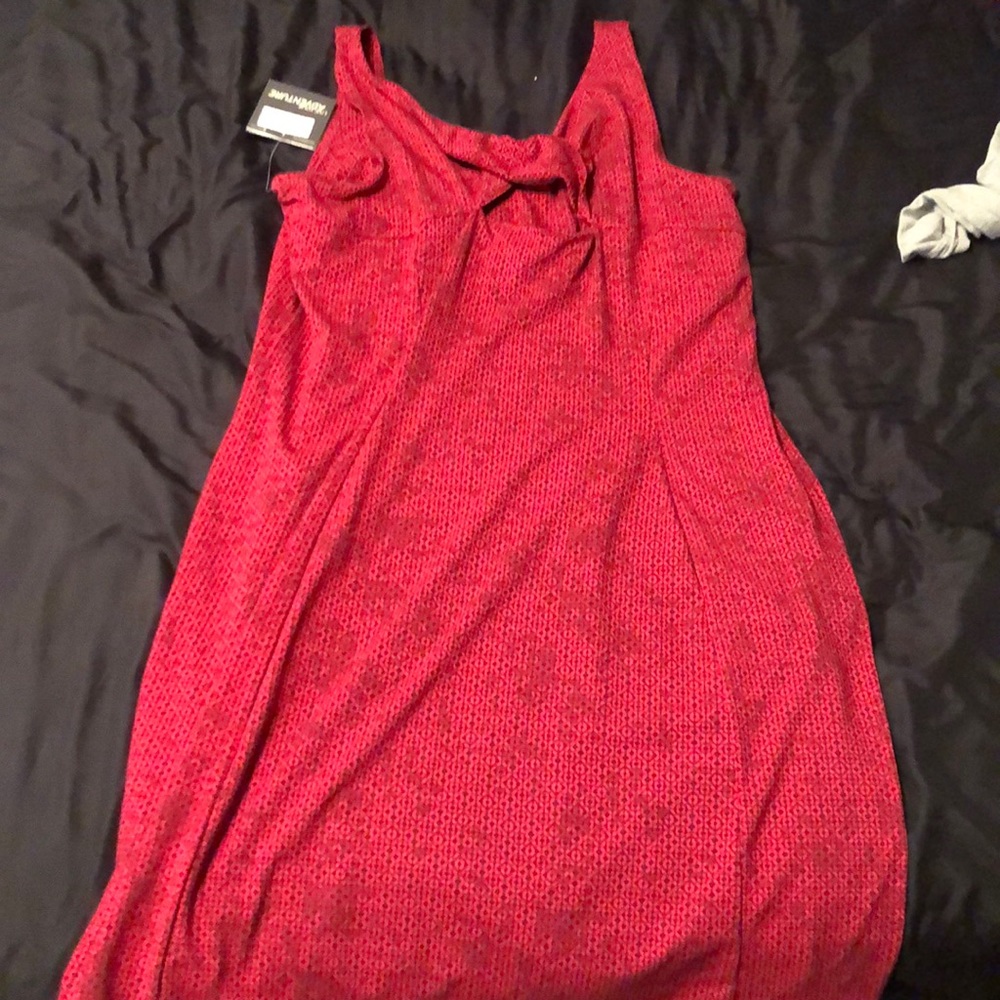 Red dress